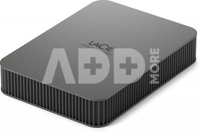 LaCie Mobile Drive Secure 5TB Space Grey USB 3.1 Type C