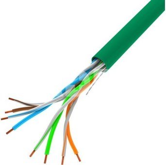 Lanberg Cable LAN UTP 100Mb/s 305m wire cca green