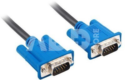 Lanberg Cable VGA M/M 1.8M shielded ferrite, black