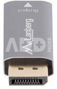 Lanberg Displayport (M) to HDMI (F) Adapter 4K, Silver | AD-DP-HD-01