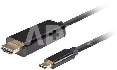 Lanberg USB-C to HDMI Cable, 1.8 m 4K/60Hz, Black
