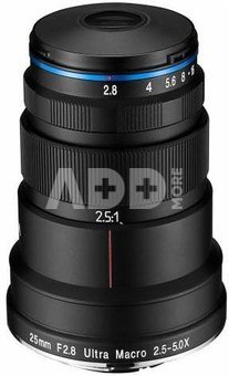 Laowa 25mm f/2.8 2.5-5X Ultra Macro Sony FE