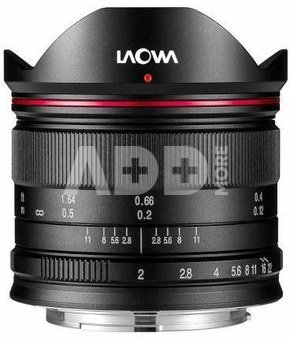 Laowa 7.5mm F2 MFT Lightweight Black