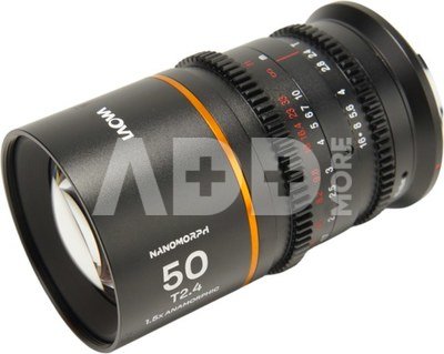 Laowa&Acirc; Nanomorph&Acirc; 50mm&Acirc; T2.4&Acirc; 1.5X&Acirc; S35 (Amber) Nikon Z