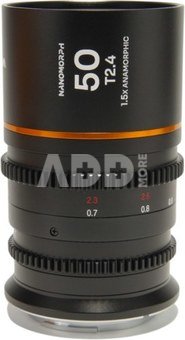 Laowa&Acirc; Nanomorph&Acirc; 50mm&Acirc; T2.4&Acirc; 1.5X&Acirc; S35 (Amber) Nikon Z