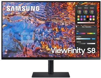 LCD Monitor|SAMSUNG|S32B800PXU|32"|Panel IPS|3840x2160|16:9|60Hz|5 ms|Pivot|Height adjustable|Tilt|Colour Black|LS32B800PXUXEN
