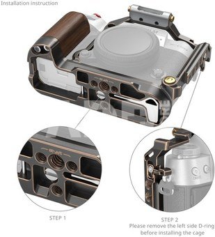 SmallRig &ldquo;Retro&rdquo; Cage for FUJIFILM X-T50 4714
