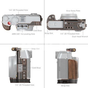 SmallRig &ldquo;Retro&rdquo; Cage for FUJIFILM X100VI 4557