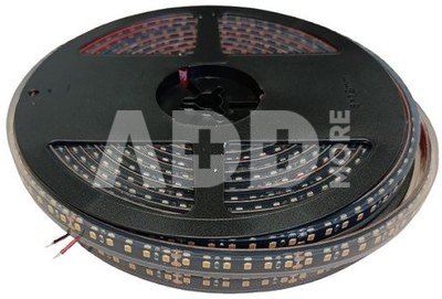 LED juostelė 10m, 120 LED/m, SMD 2835, 24V, 9.6W/m, hermetiška IP68