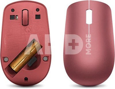Lenovo 530 Wireless mouse, 2.4 GHz Wireless via Nano USB, Cherry Red