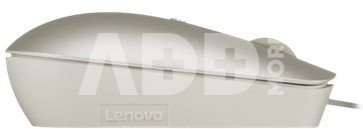 Lenovo 540 USB-C Wired Compact Mouse (Sand)