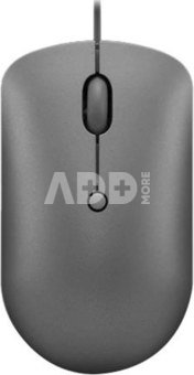 Lenovo 540 USB-C Wired Compact Mouse (Storm Grey)