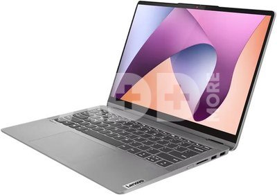 Lenovo IdeaPad Flex 5 14ABR8 14 WUXGA Touch AMD R5 5625U/8GB/512GB/AMD Radeon/WIN11 Home/ENG kbd/Arctic Grey/FP/2Y Warranty | Lenovo