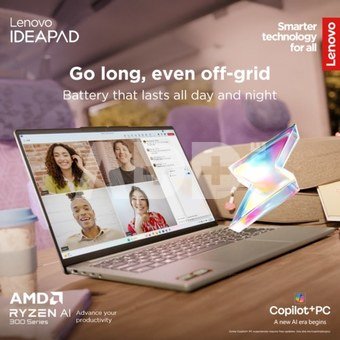 Lenovo IdeaPad Slim 5 14ARP10 | Luna Grey | 14 " | OLED | WUXGA | 1920 x 1200 pixels | Glossy | AMD Ryzen 5 | 7535HS | 16 (2x8GB) GB | SODIMM DDR5 | Solid-state drive capacity 512 GB | AMD Radeon 660M Graphics | Windows 11 Home | 802.11ax | Bluetooth version 5.2 | Keyboard language English | Keyboard backlit | Warranty 24 month(s) | Battery warranty 12 month(s)