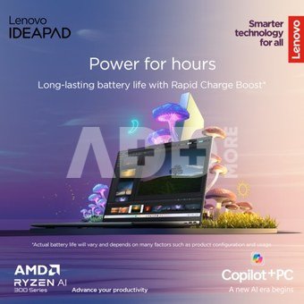 Lenovo IdeaPad Slim 5 14ARP10 | Luna Grey | 14 " | OLED | WUXGA | 1920 x 1200 pixels | Glossy | AMD Ryzen 5 | 7535HS | 16 (2x8GB) GB | SODIMM DDR5 | Solid-state drive capacity 512 GB | AMD Radeon 660M Graphics | Windows 11 Home | 802.11ax | Bluetooth version 5.2 | Keyboard language English | Keyboard backlit | Warranty 24 month(s) | Battery warranty 12 month(s)