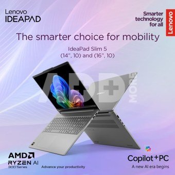 Lenovo IdeaPad Slim 5 14ARP10 | Luna Grey | 14 " | OLED | WUXGA | 1920 x 1200 pixels | Glossy | AMD Ryzen 5 | 7535HS | 16 (2x8GB) GB | SODIMM DDR5 | Solid-state drive capacity 512 GB | AMD Radeon 660M Graphics | Windows 11 Home | 802.11ax | Bluetooth version 5.2 | Keyboard language English | Keyboard backlit | Warranty 24 month(s) | Battery warranty 12 month(s)