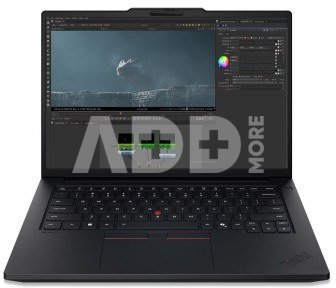 Lenovo ThinkPad P14s Gen 7 14.5 WUXGA ULT7-356H/16GB/512GB/NVIDIA RTX PRO 500Blackwell Generation 6GB/WIN11 Pro/Nordic Backlit kbd/Black/FP/