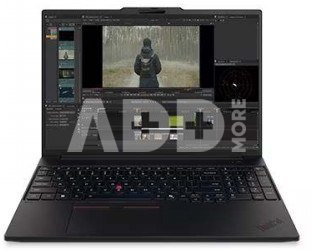 Lenovo ThinkPad P16s Gen 5 16 WUXGA ULT7-356H/32GB/1TB/NVIDIA RTX PRO 1000 Blackwell Generation 8GB/WIN11 Pro/Nordic Backlit kbd/Black/FP/5G