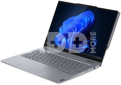 Lenovo ThinkBook 14 2-in-1 Gen 5 IAU Touch 14 WUXGA ULT5-225U/16GB/512GB/Intel Graphics/WIN11 Pro/ENG Backlit kbd/Grey/FP/2Y Warranty | Lenovo