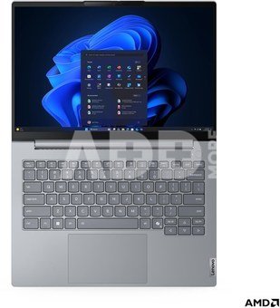 Lenovo ThinkBook 14 G9 AHP | Arctic Grey | 14 " | IPS | WUXGA | 1920 x 1200 pixels | Anti-glare | AMD Ryzen 5 | 220 | 16 GB | SODIMM DDR5 | Solid-state drive capacity 512 GB | AMD Radeon 740M Graphics | Windows 11 Pro | 802.11be | Bluetooth version 5.4 | Keyboard language Nordic | Keyboard backlit | Warranty 24 month(s) | Battery warranty 12 month(s)