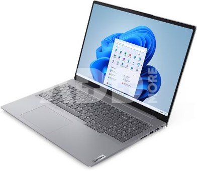 Lenovo ThinkBook 16 G6 IRL 16 WUXGA i5-1335U/16GB/256GB/Intel Iris Xe/WIN11 Pro/Nordic Backlit kbd/Grey/FP/2Y Warranty Lenovo