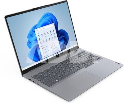 Lenovo ThinkBook 16 G7 ARP | Arctic Grey | 16 " | IPS | WUXGA | 1920 x 1200 pixels | Anti-glare | AMD Ryzen 5 | 7535HS | 16 GB | SODIMM DDR5 | Solid-state drive capacity 512 GB | AMD Radeon 660M Graphics | Windows 11 Pro | 802.11ax | Bluetooth version 5.3 | Keyboard language English | Keyboard backlit | Warranty 24 month(s) | Battery warranty 12 month(s)