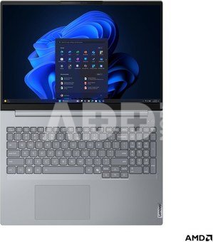 Lenovo ThinkBook 16 G9 AHP | Arctic Grey | 16 " | IPS | WUXGA | 1920 x 1200 pixels | Anti-glare | AMD Ryzen 5 | 220 | 16 GB | SODIMM DDR5 | Solid-state drive capacity 512 GB | AMD Radeon 740M Graphics | Windows 11 Pro | 802.11be | Bluetooth version 5.4 | Keyboard language English | Keyboard backlit | Warranty 24 month(s) | Battery warranty 12 month(s)