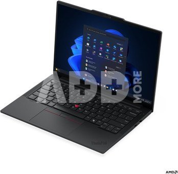 Lenovo ThinkPad E14 G7 AMD | Black | 14 " | IPS | WUXGA | 1920 x 1200 pixels | Anti-glare | AMD Ryzen 7 | 250 | 16 GB | SODIMM DDR5 | Solid-state drive capacity 512 GB | AMD Radeon 780M Graphics | Windows 11 Pro | 802.11ax | Bluetooth version 5.3 | Keyboard language Nordic | Keyboard backlit | Warranty 36 month(s) | Battery warranty 12 month(s)