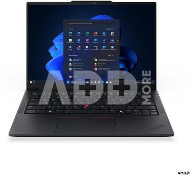 Lenovo ThinkPad E14 G7 AMD | Black | 14 " | IPS | WUXGA | 1920 x 1200 pixels | Anti-glare | AMD Ryzen 7 | 250 | 16 GB | SODIMM DDR5 | Solid-state drive capacity 512 GB | AMD Radeon 780M Graphics | Windows 11 Pro | 802.11ax | Bluetooth version 5.3 | Keyboard language Nordic | Keyboard backlit | Warranty 36 month(s) | Battery warranty 12 month(s)