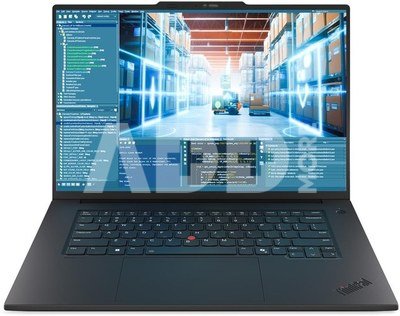 Lenovo ThinkPad P1 G8 | Black | 16 " | IPS | WUXGA | 1920 x 1200 pixels | Intel Core Ultra 7 | 255H | 32 GB | LPCAMM2 LPDDR5x | Solid-state drive capacity 1000 GB | NVIDIA RTX PRO 1000 Blackwell Generation | GDDR7 | 8 GB | Windows 11 Pro | 802.11be | Bluetooth version 5.4 | Keyboard language English | Keyboard backlit | Warranty 36 month(s) | Battery warranty 12 month(s)