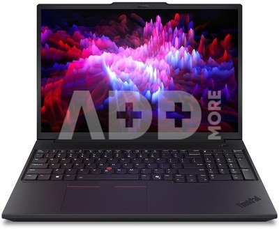 Lenovo ThinkPad P16v G3 Intel | Black | 16 " | OLED | Touchscreen | WQUXGA | 3840 x 2400 pixels | Intel Core Ultra 7 | 265H | 64 (2x32) GB | SODIMM DDR5 | Solid-state drive capacity 1000 GB | NVIDIA RTX PRO 2000 Blackwell Generation | GDDR7 | 8 GB | Windows 11 Pro | 802.11be | Bluetooth version 5.4 | LTE Upgradable | Keyboard language English | Keyboard backlit | Warranty 36 month(s) | Battery warranty 12 month(s)