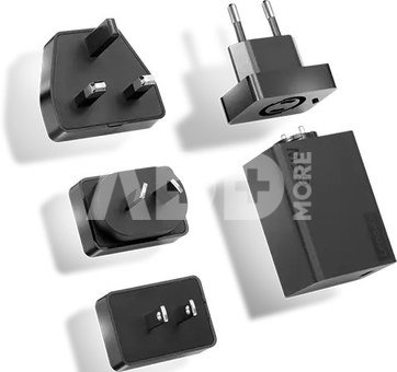 Lenovo Travel Adapter USB-C AC Black, 65 W