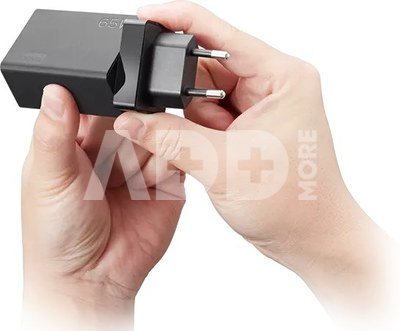 Lenovo Travel Adapter USB-C AC Black, 65 W