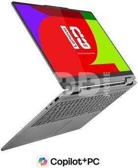 Lenovo Yoga 7 2-in-1 14ILL10 | Luna Grey | 14 " | OLED | Touchscreen | WUXGA | 1920 x 1200 pixels | Intel Core Ultra 7 | 256V | 16 GB | Soldered LPDDR5x | Solid-state drive capacity 512 GB | Intel Arc Graphics 140V | Windows 11 Home | 802.11be | Bluetooth version 5.4 | Keyboard language English | Keyboard backlit | Warranty 24 month(s) | Battery warranty 12 month(s)