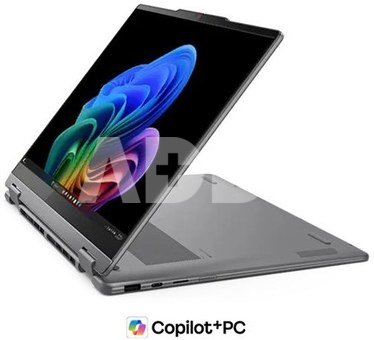 Lenovo Yoga 7 2-in-1 14ILL10 | Luna Grey | 14 " | OLED | Touchscreen | WUXGA | 1920 x 1200 pixels | Intel Core Ultra 7 | 256V | 16 GB | Soldered LPDDR5x | Solid-state drive capacity 512 GB | Intel Arc Graphics 140V | Windows 11 Home | 802.11be | Bluetooth version 5.4 | Keyboard language English | Keyboard backlit | Warranty 24 month(s) | Battery warranty 12 month(s)