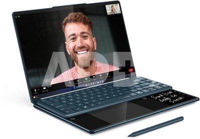 Lenovo Yoga Book 9 14IAH10 Touch 2x14 2.8K ULT7-255H/32GB/1TB/Intel Arc 140T/WIN11 Home/ENG Backlit kbd/Tidal Teal/2Y Warranty | Lenovo