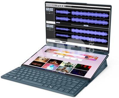 Lenovo Yoga Book 9 14IAH10 Touch 2x14 2.8K ULT7-255H/32GB/1TB/Intel Arc 140T/WIN11 Home/ENG Backlit kbd/Tidal Teal/2Y Warranty | Lenovo