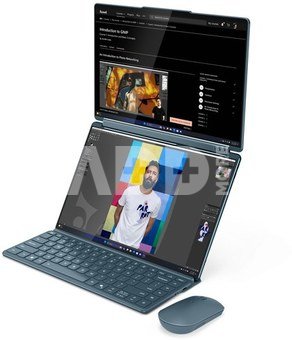 Lenovo Yoga Book 9 14IAH10 Touch 2x14 2.8K ULT7-255H/32GB/1TB/Intel Arc 140T/WIN11 Home/ENG Backlit kbd/Tidal Teal/2Y Warranty | Lenovo