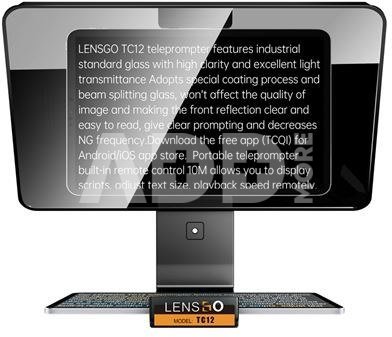 Lensgo Teleprompter Autocue TC12