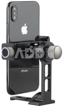 Leofoto PS-1 Smartphone Stand and PC-90II Clamp Combo with Arca-Compatible Base