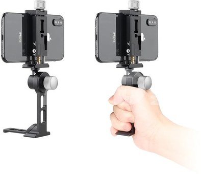 Leofoto PS-1 Smartphone Stand and PC-90II Clamp Combo with Arca-Compatible Base