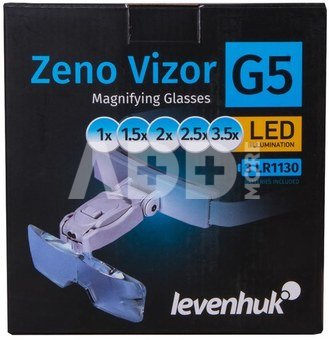 Levenhuk Zeno Vizor G5 Magnifying Glasses 1/1.5/2/2.5/3.5x