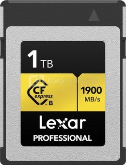 LEXAR CFEXPRESS PRO GOLD R1750/W1000 1TB