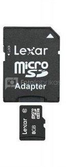 Lexar microSDHC High Speed 8GB with Adapter Class 10 300x