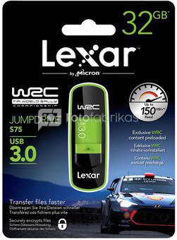LEXAR Jumpdrive S75 - 32GB WRC USB 3.0