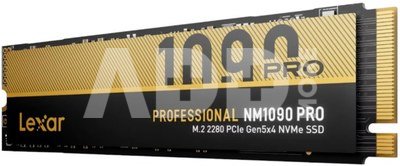 Lexar SSD | NM1090 Pro | 2000 GB | SSD form factor M.2 2280 | Solid-state drive interface PCIe Gen 5x4 | Read speed 14000 MB/s | Write speed 13000 MB/s