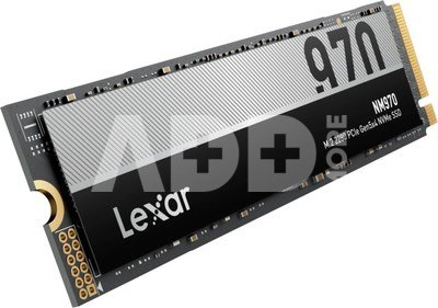 Lexar SSD | NM970 | 2000 GB | SSD form factor M.2 2280 | Solid-state drive interface PCIe Gen 5X4 | Read speed 11000 MB/s | Write speed 10000 MB/s