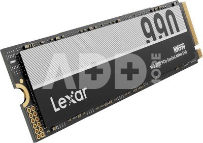 Lexar SSD | NM990 | 2000 GB | SSD form factor M.2 2280 | Solid-state drive interface PCIe Gen 5x4 | Read speed 14000 MB/s | Write speed 10000 MB/s