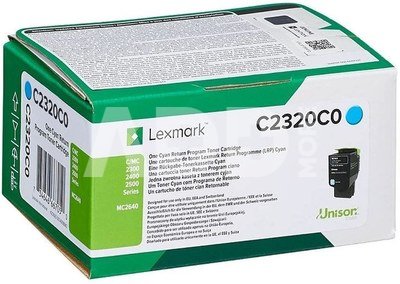 Lexmark Toner C2320C0 cyan