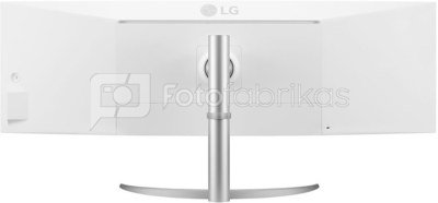 LG 49WQ95C-W 49“ UltraWide Curved LED Monitor 5120x1440/400cd/m2/5ms/ HDMI USB Type C Display Port